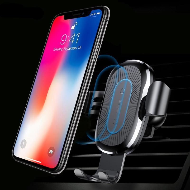 Qi Fast Wireless Charging Car Mount (Sale ending today) - Perfenq