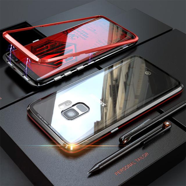 Magnetic Adsorption Case for Samsung Galaxy S10, S10 Plus, S9, S9 Plus, Note 9, S8 & more! - Perfenq
