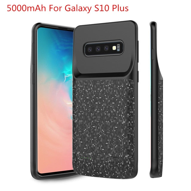 Samsung Galaxy S10 Plus /  S10 E / S10 Battery Charger Case Cover - Perfenq