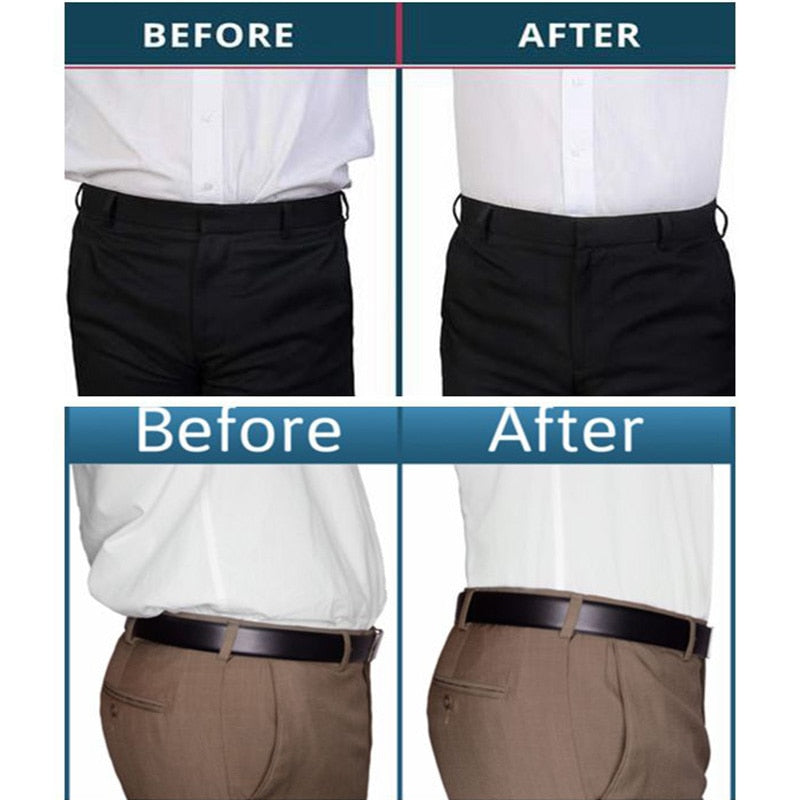 Slunk™ Easy Shirt Stay Adjustable Belt - Perfenq